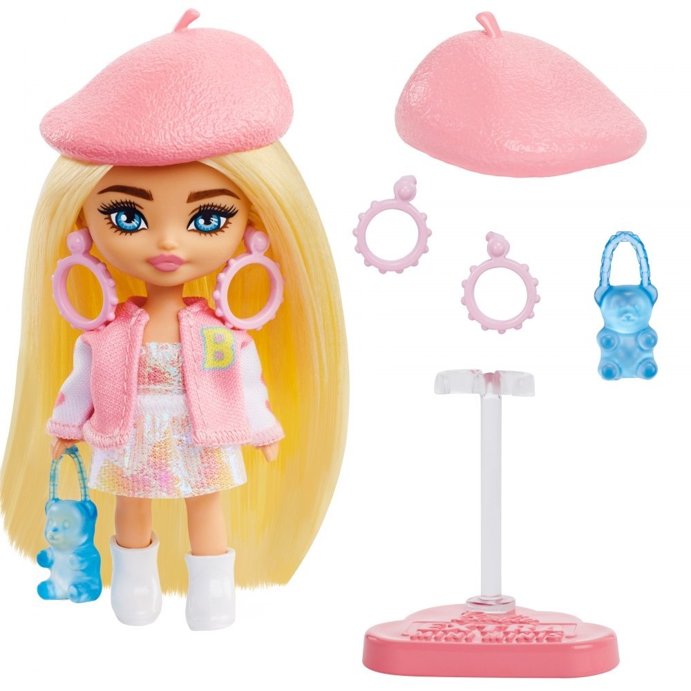 BRB EXTRA MINI MINIS LALKA 8CM AST HLN44 WB4 MATTEL